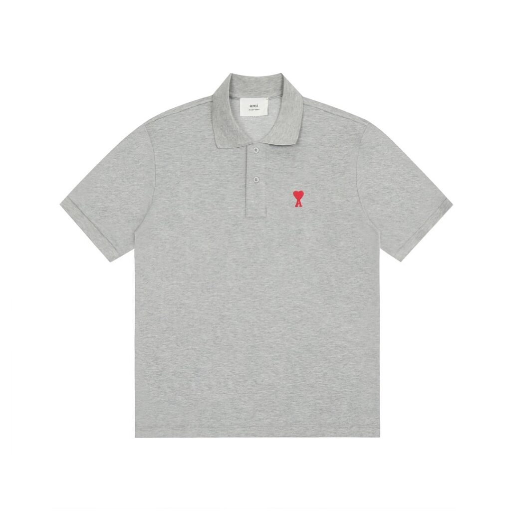Ami Paris Ami de Coeur Polo Shirt