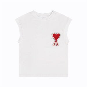 Ami Paris Ami de Coeur Sleeveless T-Shirt
