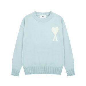 Ami Paris Ami de Coeur Oversize Crewneck Sweater