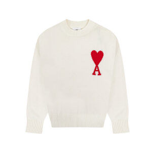 Ami Paris Ami de Coeur Oversize Crewneck Sweater