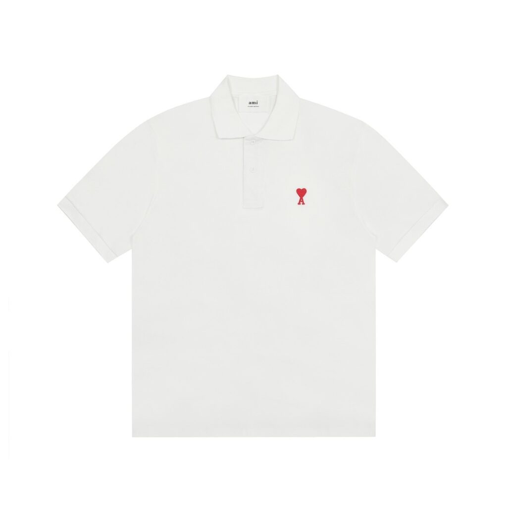 Ami Paris Ami de Coeur Polo Shirt
