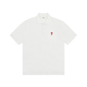 Ami Paris Ami de Coeur Polo Shirt