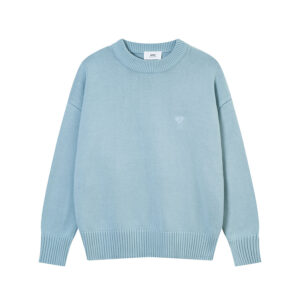 Ami Paris Ami de Coeur Tonal Patch Crewneck Sweater
