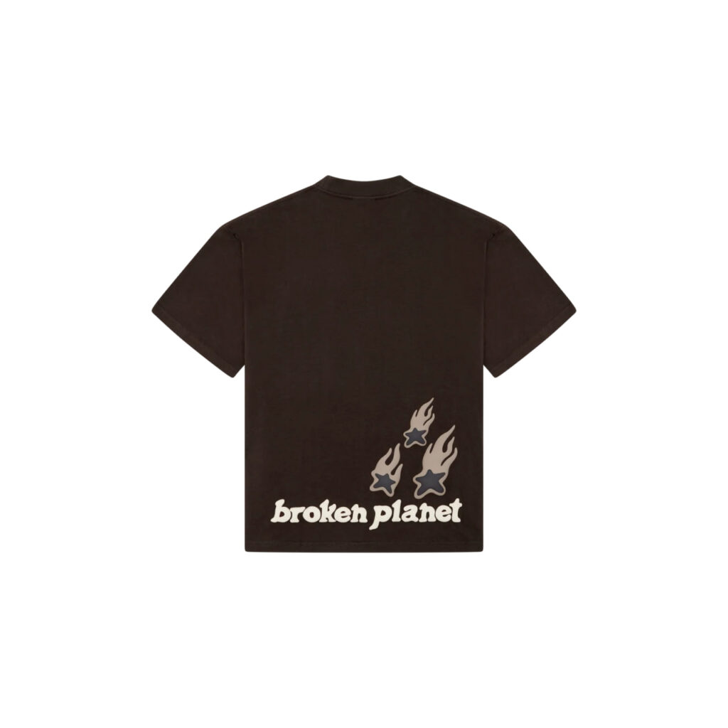 Broken Planet Heartless Love T-shirt Mocha Brown1