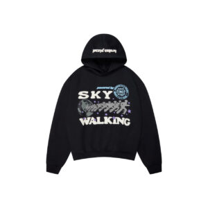 Broken Planet Sky Walking Hoodie Midnight Black