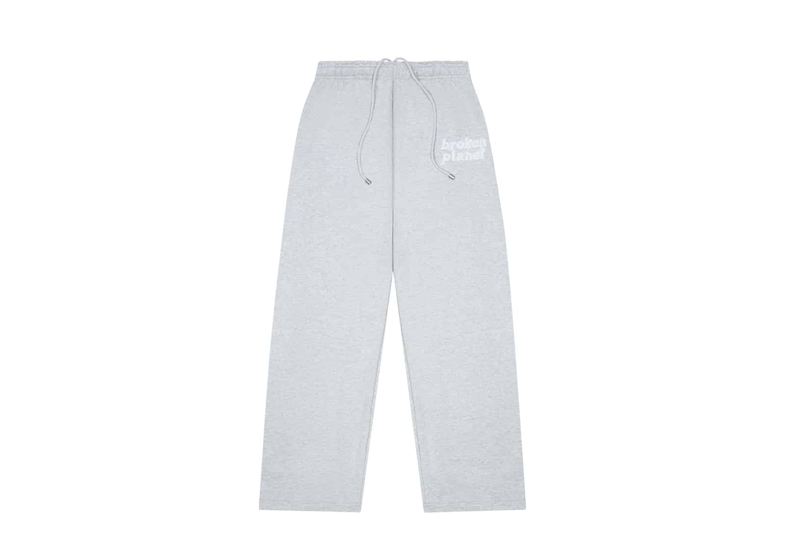 Broken Planet Wide-leg Sweatpants Heather Grey