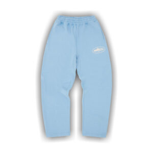 Corteiz Island Puff Print Open Hem Pant