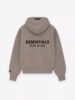 Fear Of God Essentials SS25 Classic Full Zip Up Hoodie