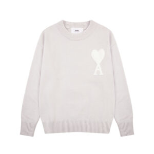 Ami Paris Ami de Coeur Oversize Crewneck Sweater