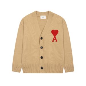 Ami Paris Ami de Coeur Cardigan