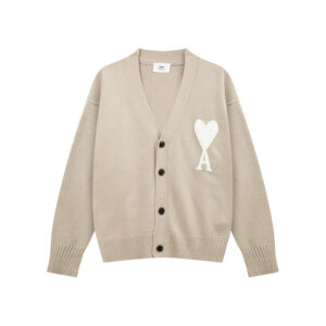 Ami Paris Ami de Coeur Oversize Cardigan