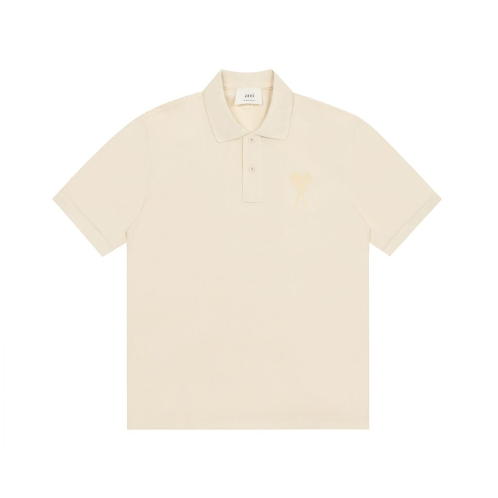 Ami Paris Ami de Coeur Polo Shirt