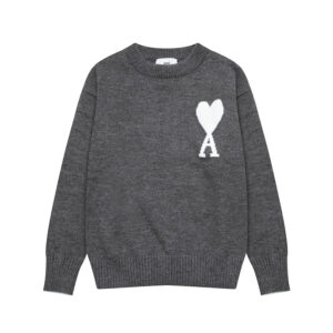Ami Paris Ami de Coeur Oversize Crewneck Sweater