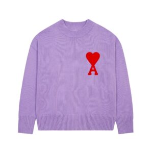Ami Paris Ami de Coeur Crewneck Sweater
