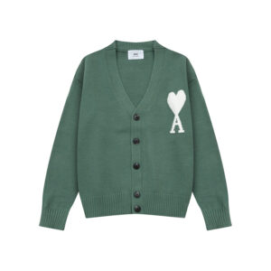 Ami Paris Ami de Coeur Cardigan