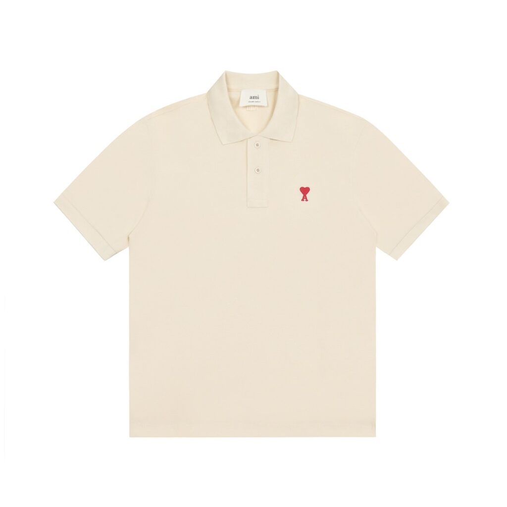 Ami Paris Ami de Coeur Polo Shirt