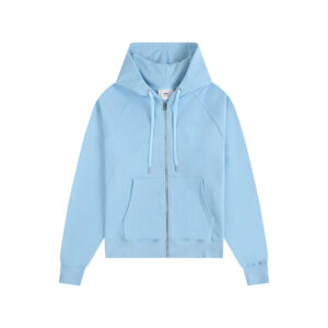 Ami Paris Ami de Coeur Tonal Patch Zip-Up Hoodie