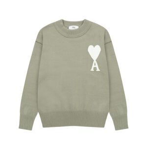Ami Paris Ami de Coeur Oversize Crewneck Sweater