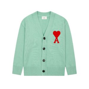 Ami Paris Ami de Coeur Cardigan
