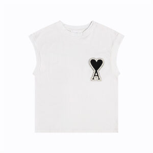 Ami Paris Ami de Coeur Sleeveless T-Shirt