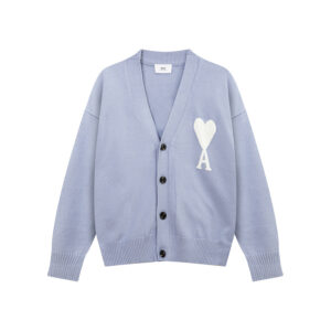Ami Paris Ami de Coeur Oversize Cardigan