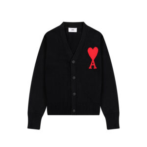 Ami Paris Ami de Coeur Cardigan