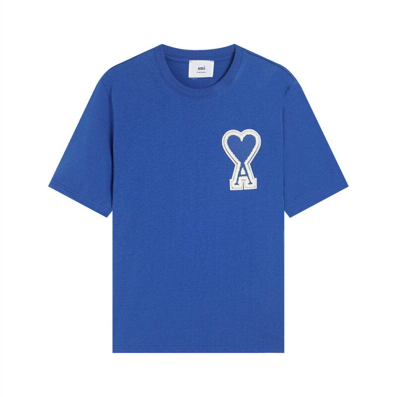 Ami Paris Ami de Coeur Patch T-Shirt