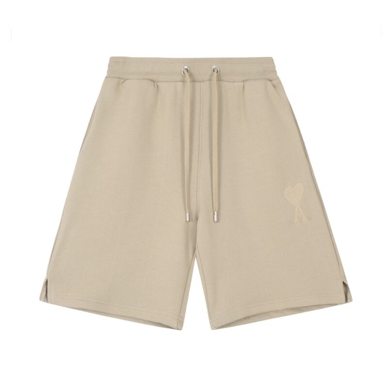 Ami Paris Ami de Coeur Fleece Shorts