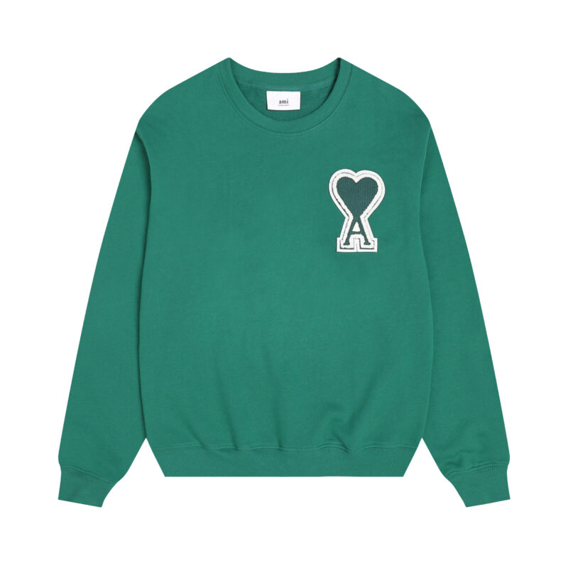 Ami Paris Ami de Coeur Patch Sweatshirt