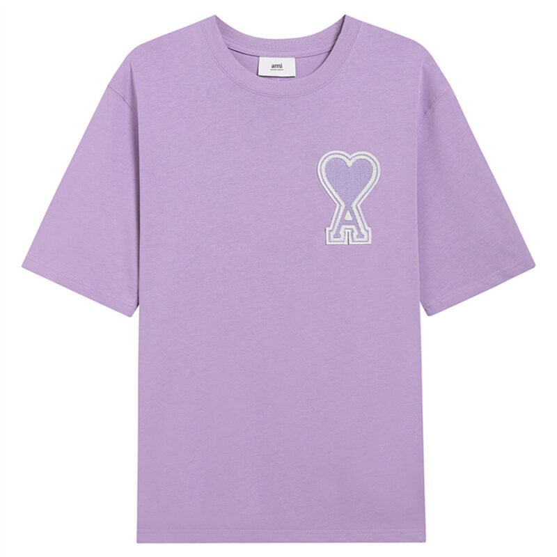 Ami Paris Ami de Coeur Patch T-Shirt