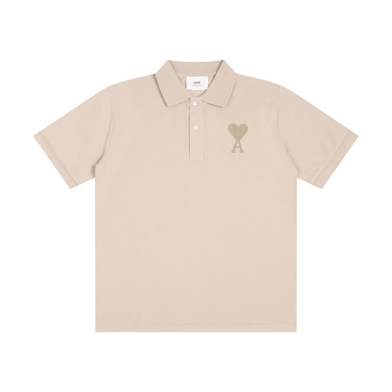 Ami Paris Ami de Coeur Polo Shirt
