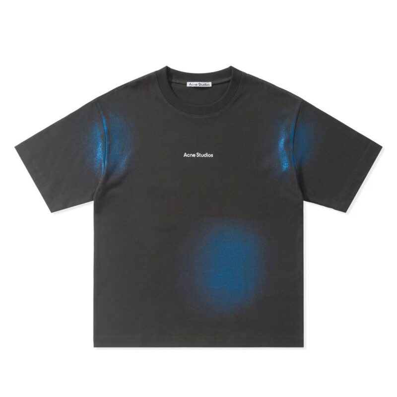 Acne Studios Spray-Effect Logo T-Shirt