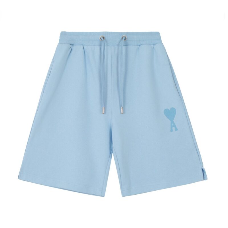 Ami Paris Ami de Coeur Fleece Shorts