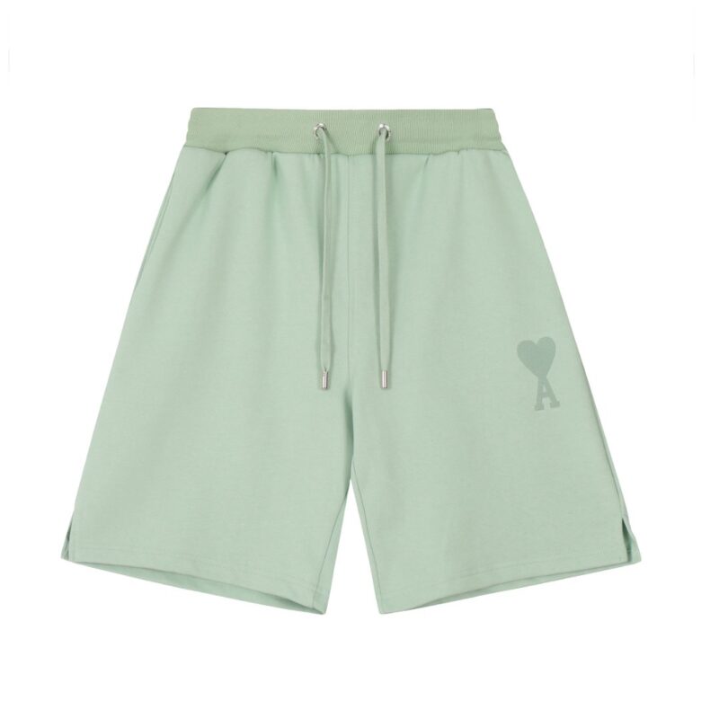 Ami Paris Ami de Coeur Fleece Shorts