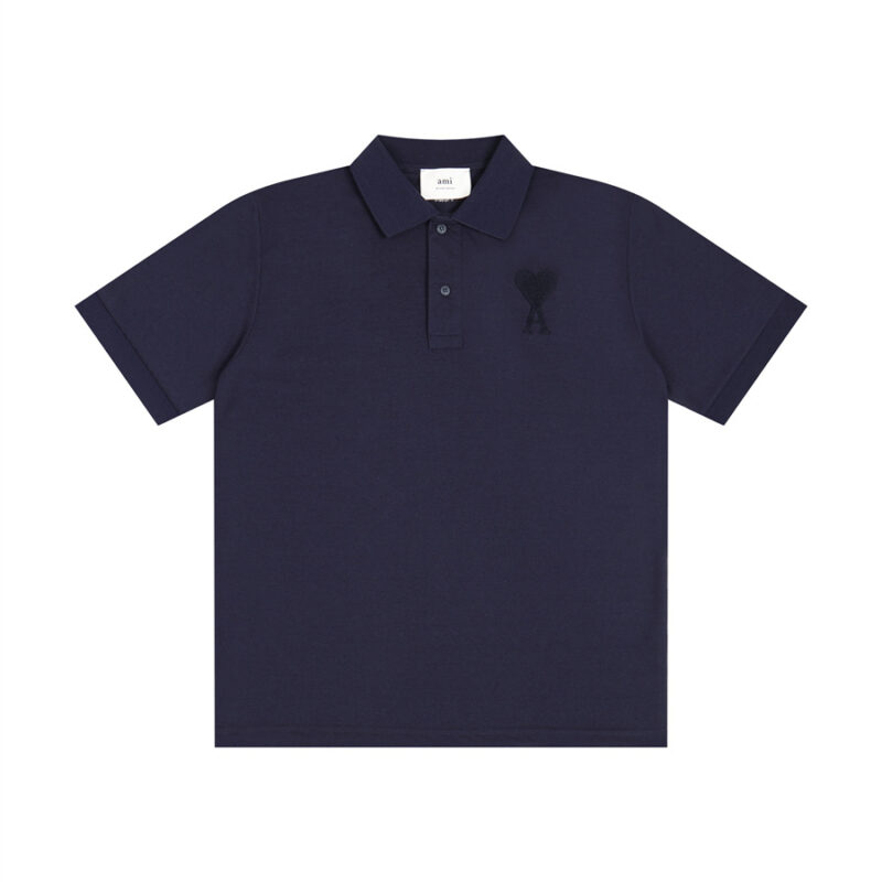 Ami Paris Ami de Coeur Polo Shirt