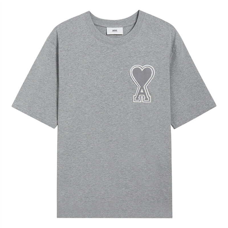 Ami Paris Ami de Coeur Patch T-Shirt