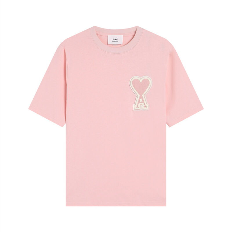 Ami Paris Ami de Coeur Patch T-Shirt
