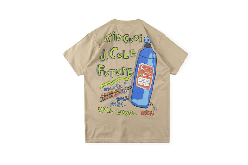 Travis Scott Rolling Loud B2SS Tee Beige