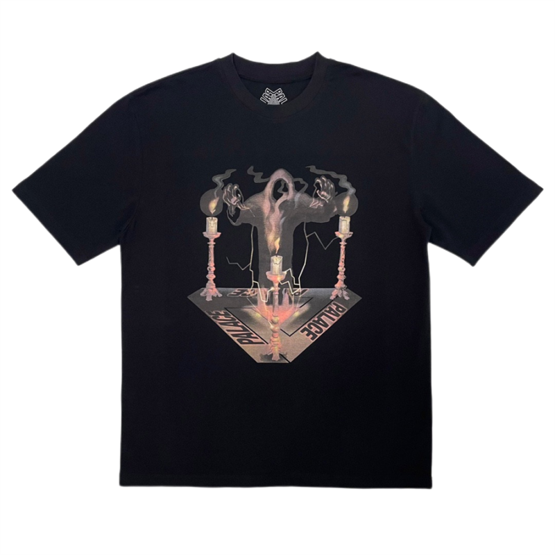 Palace Spooked Tee Black
