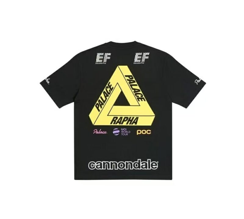 Palace x Rapha Off Bike Tee Black