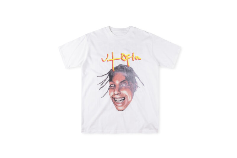 Travis Scott Utopia III Tee White