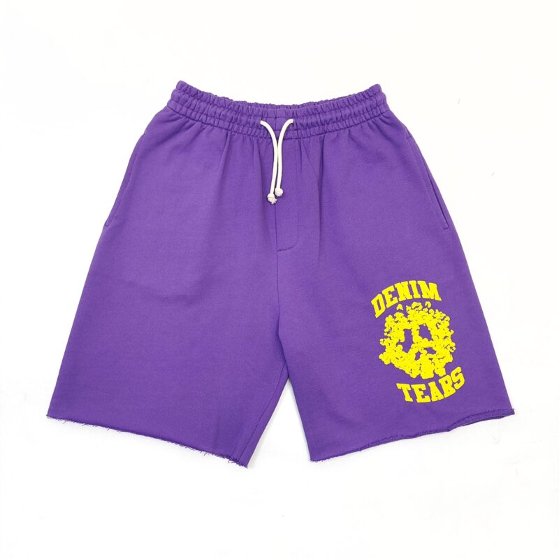 Denim Tears University Shorts 'Purple'