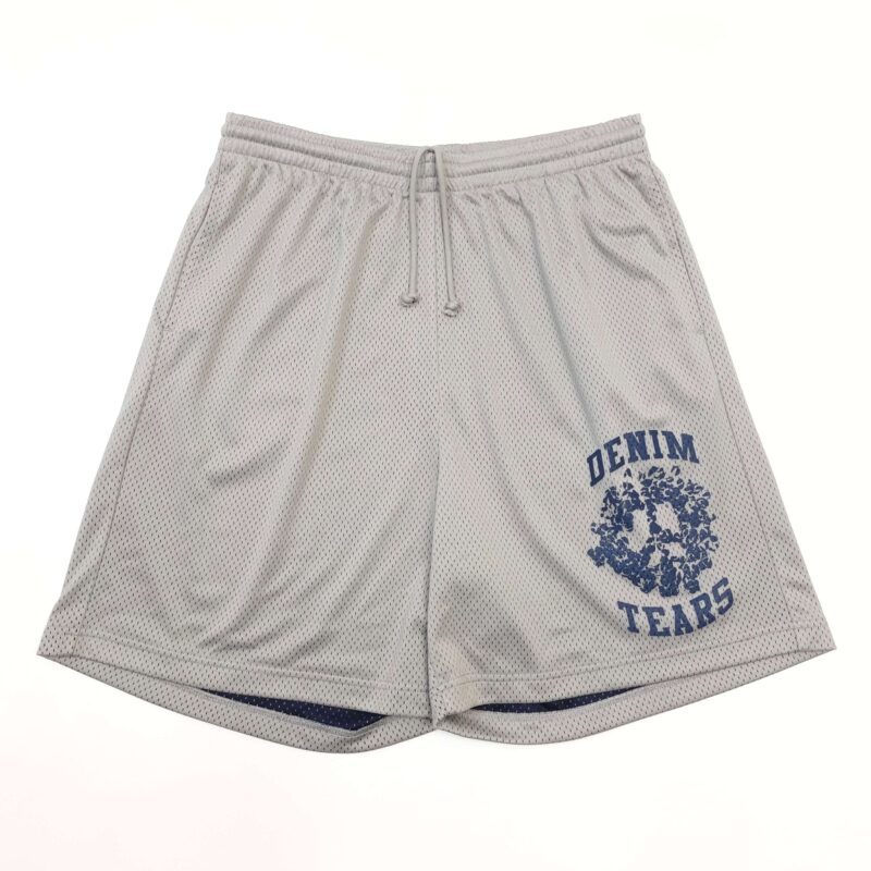 Denim Tears University Mesh Shorts 'Grey'