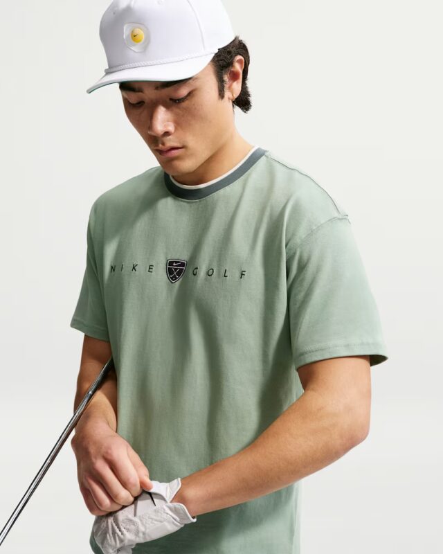 Nike Golf Tee Navy Mint