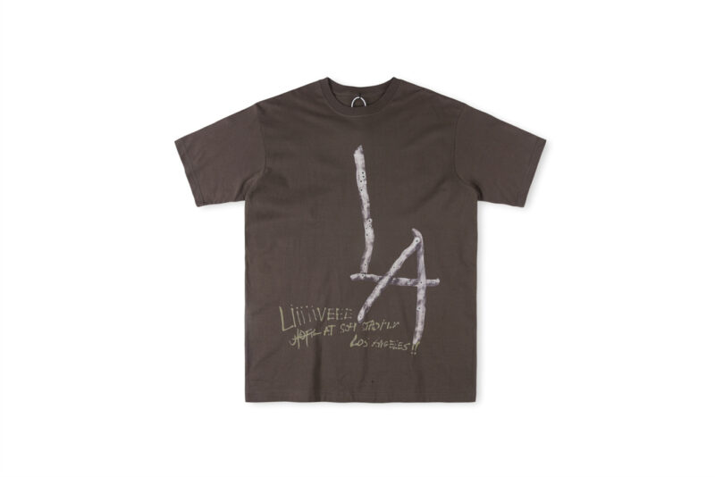 Travis Scott Utopia Is In Los Angeles Tee Brown