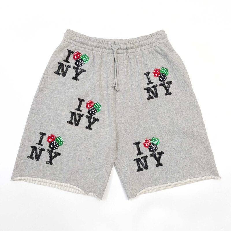 Denim Tears Cee-Lo NY Sweat Short 'Grey'