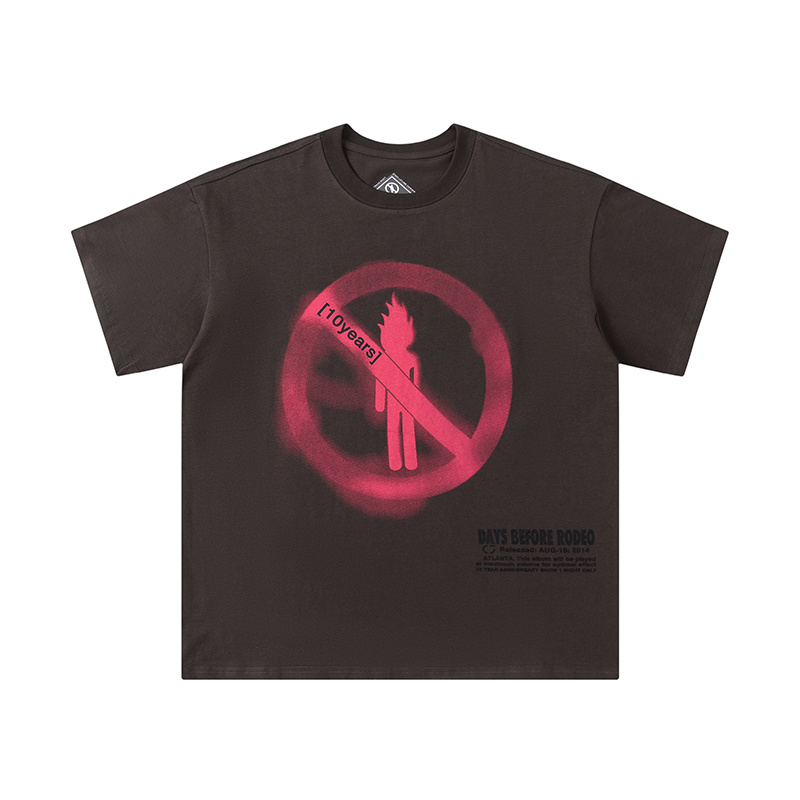 Travis Scott Days Before Rodeo Anniversary Tee Brown