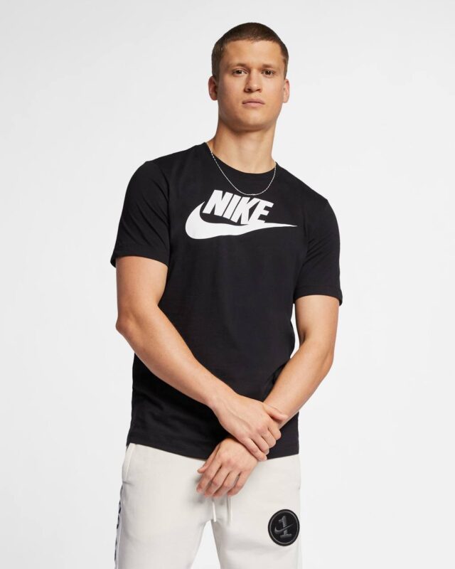 Nike ICON FUTURA Tee Black
