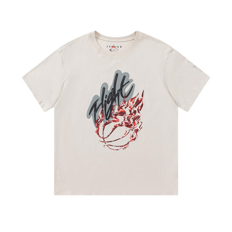 Jordan x Travis Scott «Flight» Tee Beige