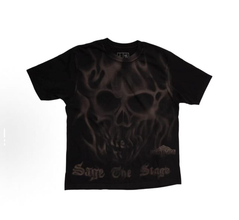 Travis Scott x WWE "Sage The Stage" Tee Black